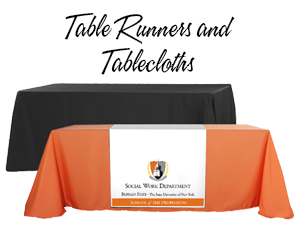 table runners and tablecloths