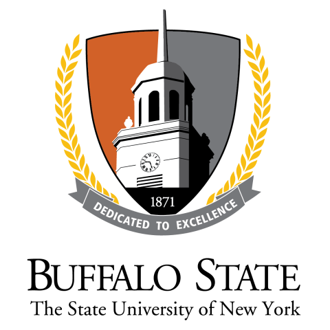 Buffalo State Crest Logo Stacked